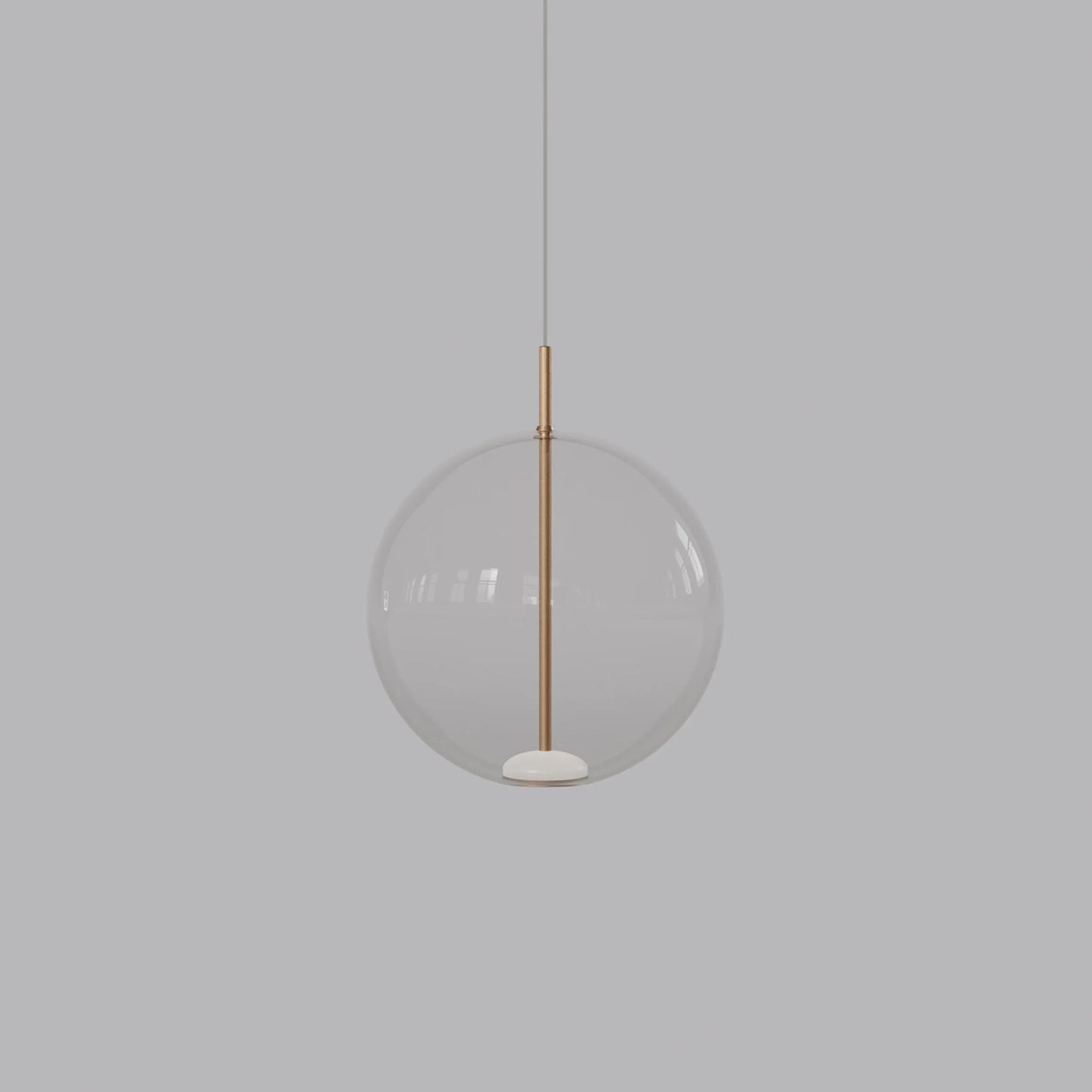 Orb Air Pendant Medium - Clear