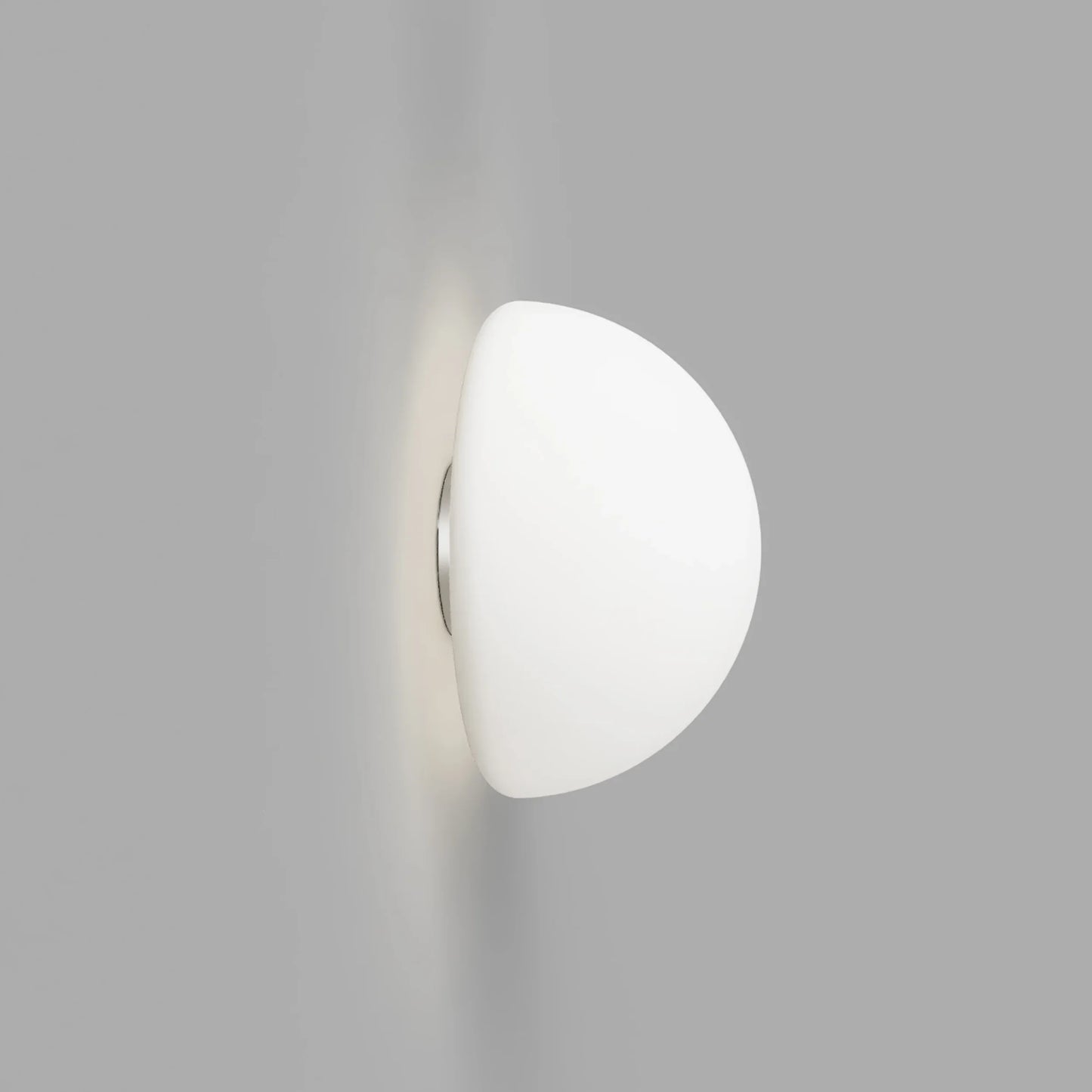 Orb Dome Mirror Wall Light - Chrome