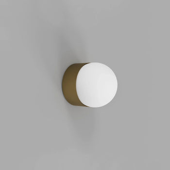 Orb Sur Mini Wall Light - Old Brass