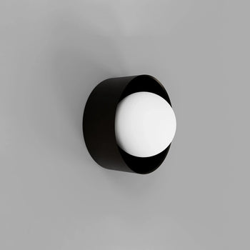 Orb Sur Wall Light Small - Iron