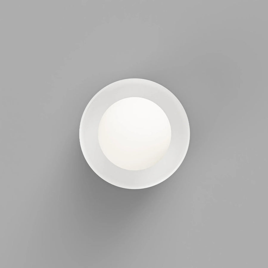 Orb Sur Wall Light Small - White