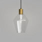 Parlour Geo Pendant - Brass/Clear