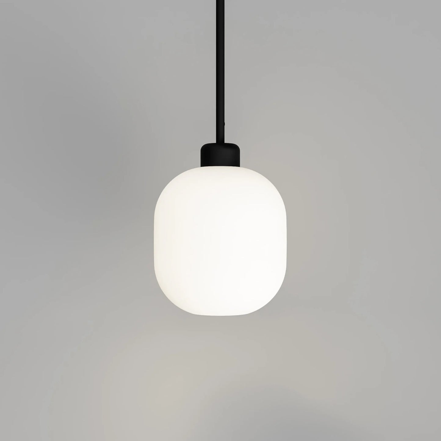 Parlour Lite Curve Pendant - Black/White