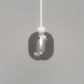 Parlour Lite Curve Pendant - White/Smoke