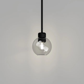 Parlour Lite Sphere Pendant - Black/Clear