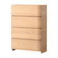 Brodie Four Drawer Chest - Oak