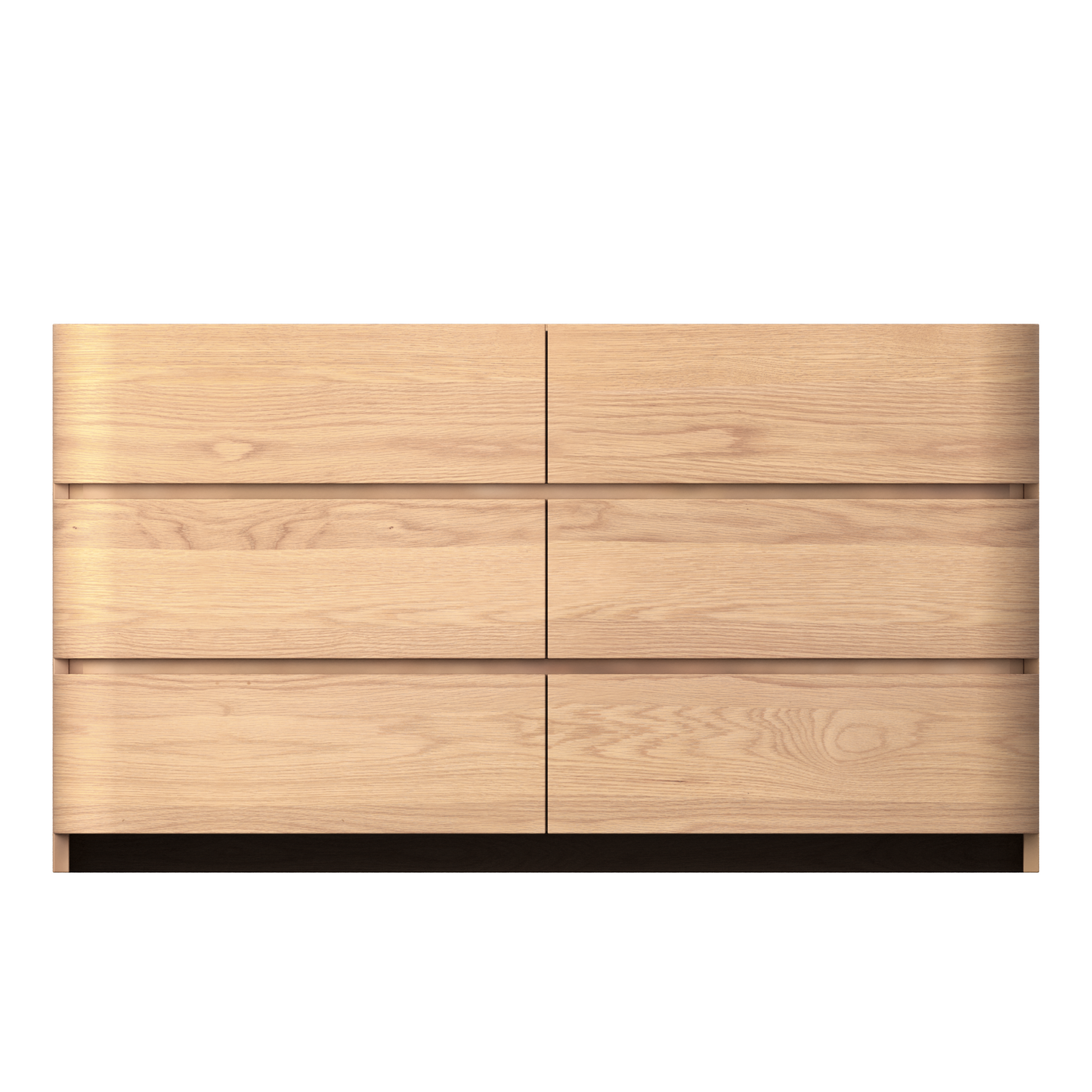 Brodie Six Drawer Chest - Oak