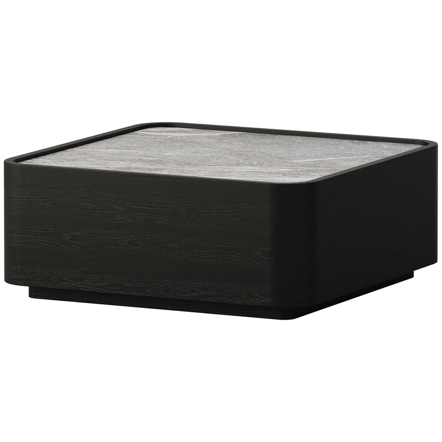 Clayton Coffee Table - Black Marble