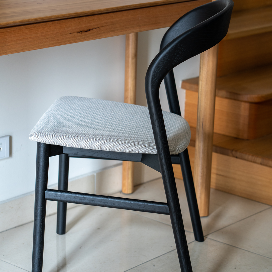 Tempo Dining Chair - Black/Grey