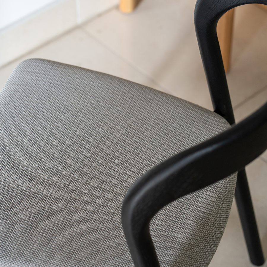 Tempo Dining Chair - Black/Grey