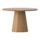 Elliot Round Dining Table 120 - Oak