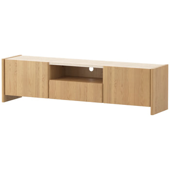 Stella Entertainment Unit 200cm - Oak/Travertine