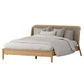 Jaya King Bed - Oak