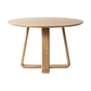 Russo Round Dining Table 120cm - Oak