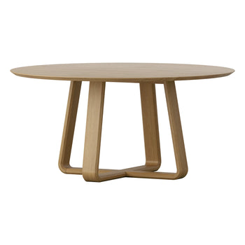 Russo Round Dining Table 160cm - Oak