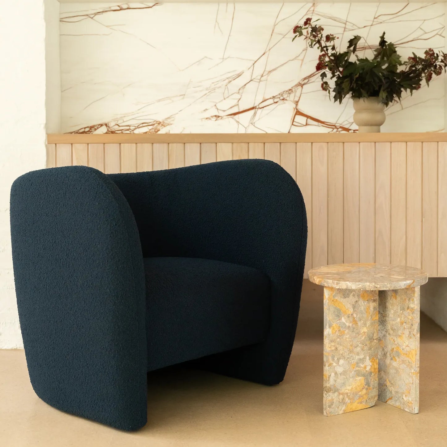 Bounce Armchair - Copenhagen Navy