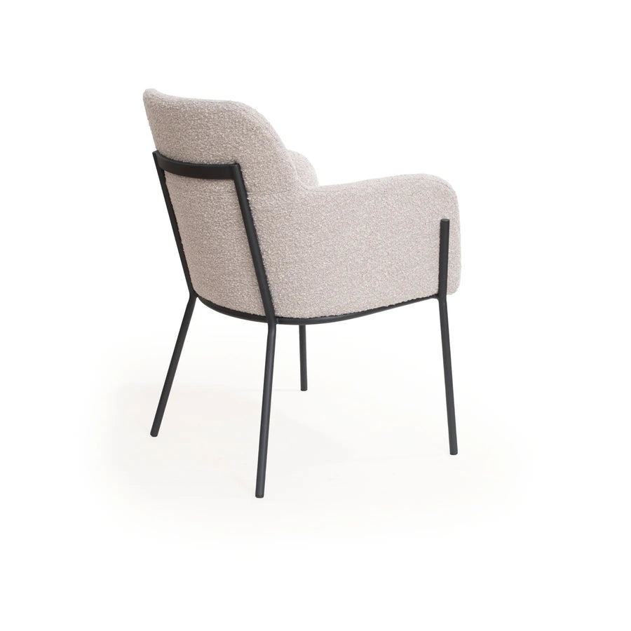 Hodge Dining Chair - Chex 91 Steam Boucle