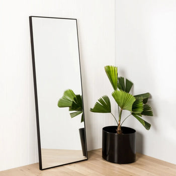 Flynn Leaner Mirror - Black 50cm x 135cm