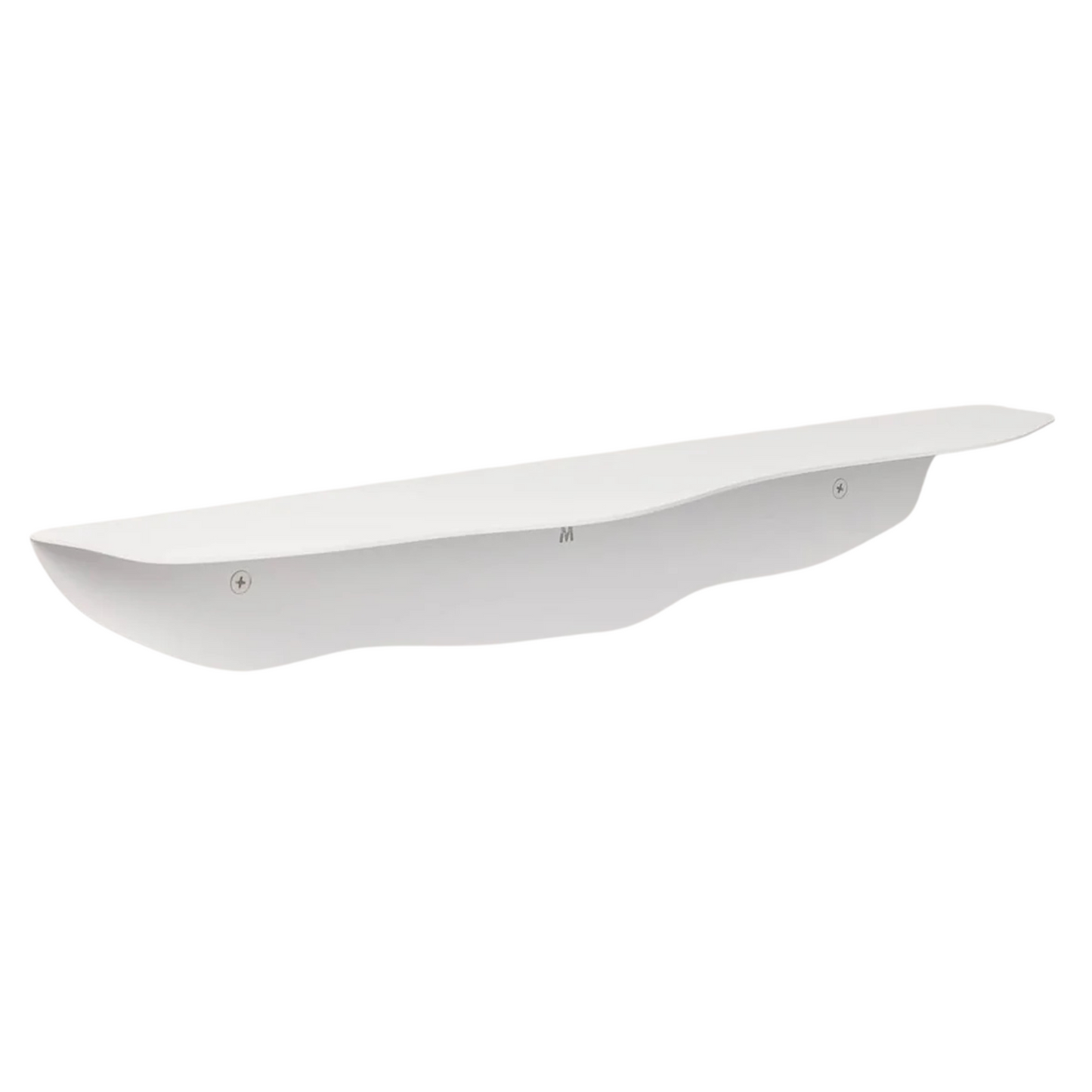 Fold Wavy Shelf 75cm - White