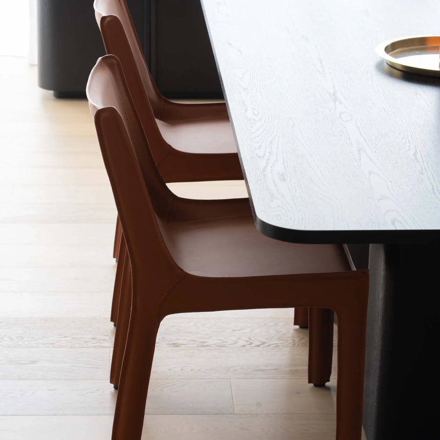 Terrance Dining Chair - Brandy