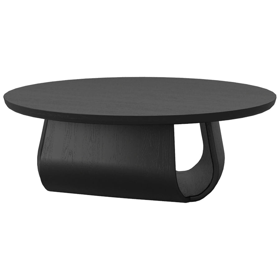 Sima Round Coffee Table - Black