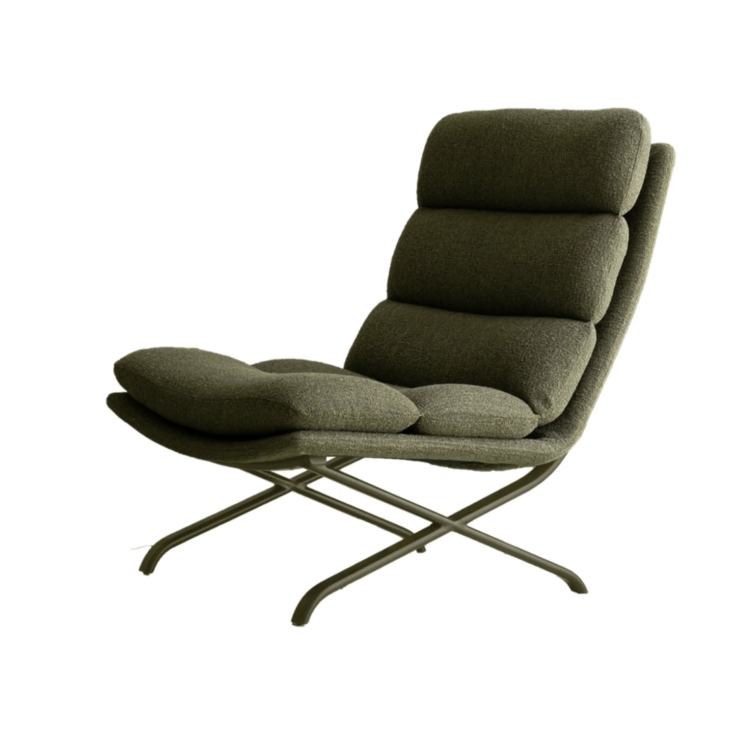 Arvi Occasional Chair & Ottoman - Green