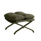 Arvi Occasional Chair & Ottoman - Green