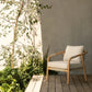 Burnett Outdoor Armchair - Eucalyptus / Beige