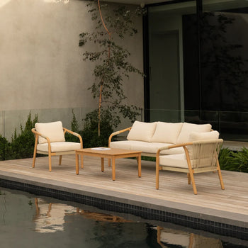 Burnett Outdoor Living Package - Eucalyptus / Beige