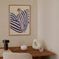 Blue Stripe At Concorde Print 100Cm x 140Cm