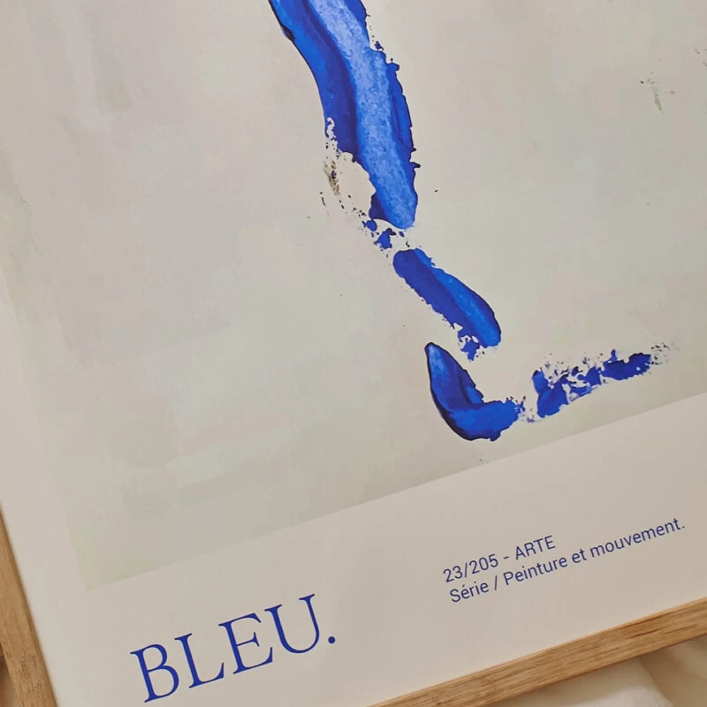 Bleu Print 70Cm x 100Cm