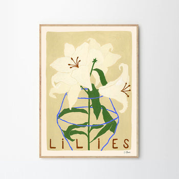 Lilies Print 70Cm x 100Cm