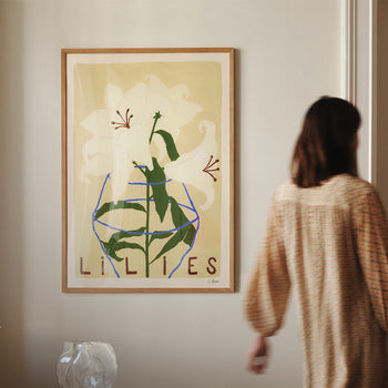 Lilies Print 30Cm x 40Cm