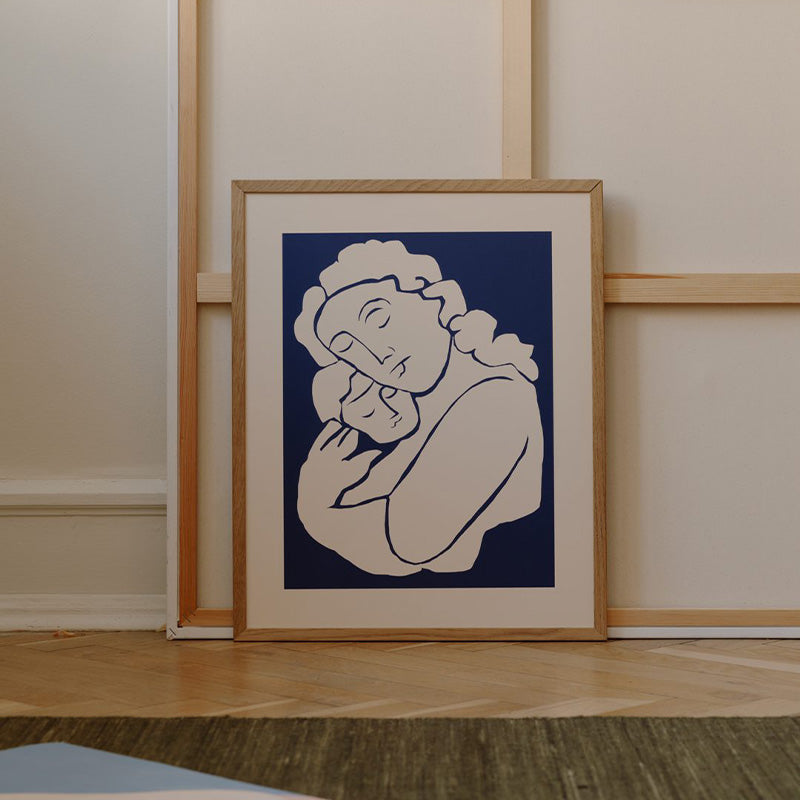 Woman with Child Print 70Cm X 100Cm