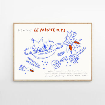 Le Printemps Print 50Cm x 70Cm