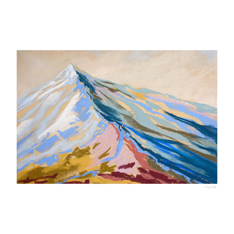 Velvet Peak III Print 100Cm x 140Cm