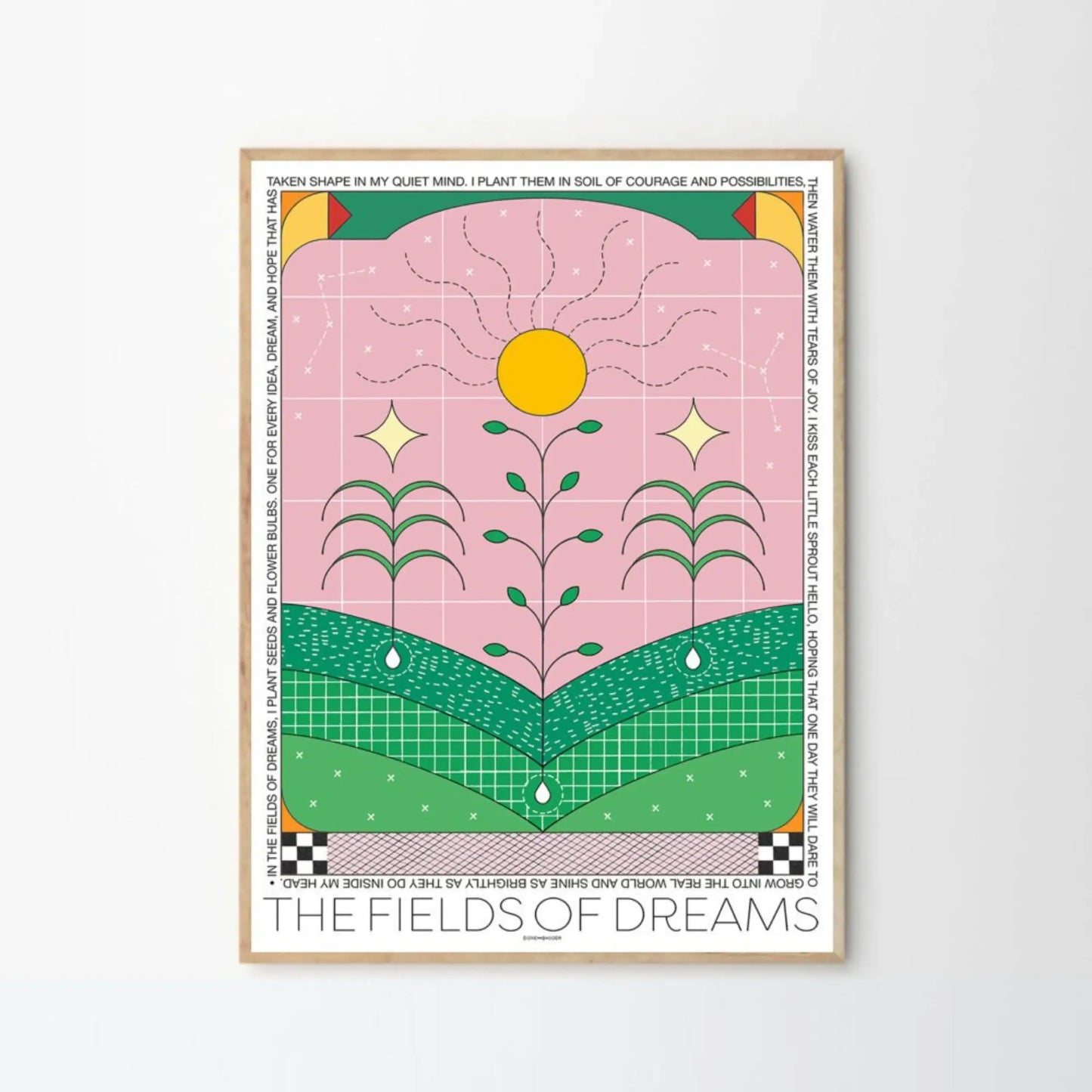 The Fields of Dreams Print 30Cm X 40Cm