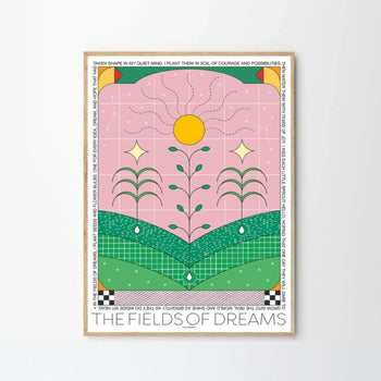 The Fields of Dreams Print 21Cm x 29.7Cm (A4)