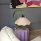 Kira Table Lamp - Sage / Pearl