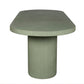 Nova Outdoor Dining Table 240cm - Green Concrete