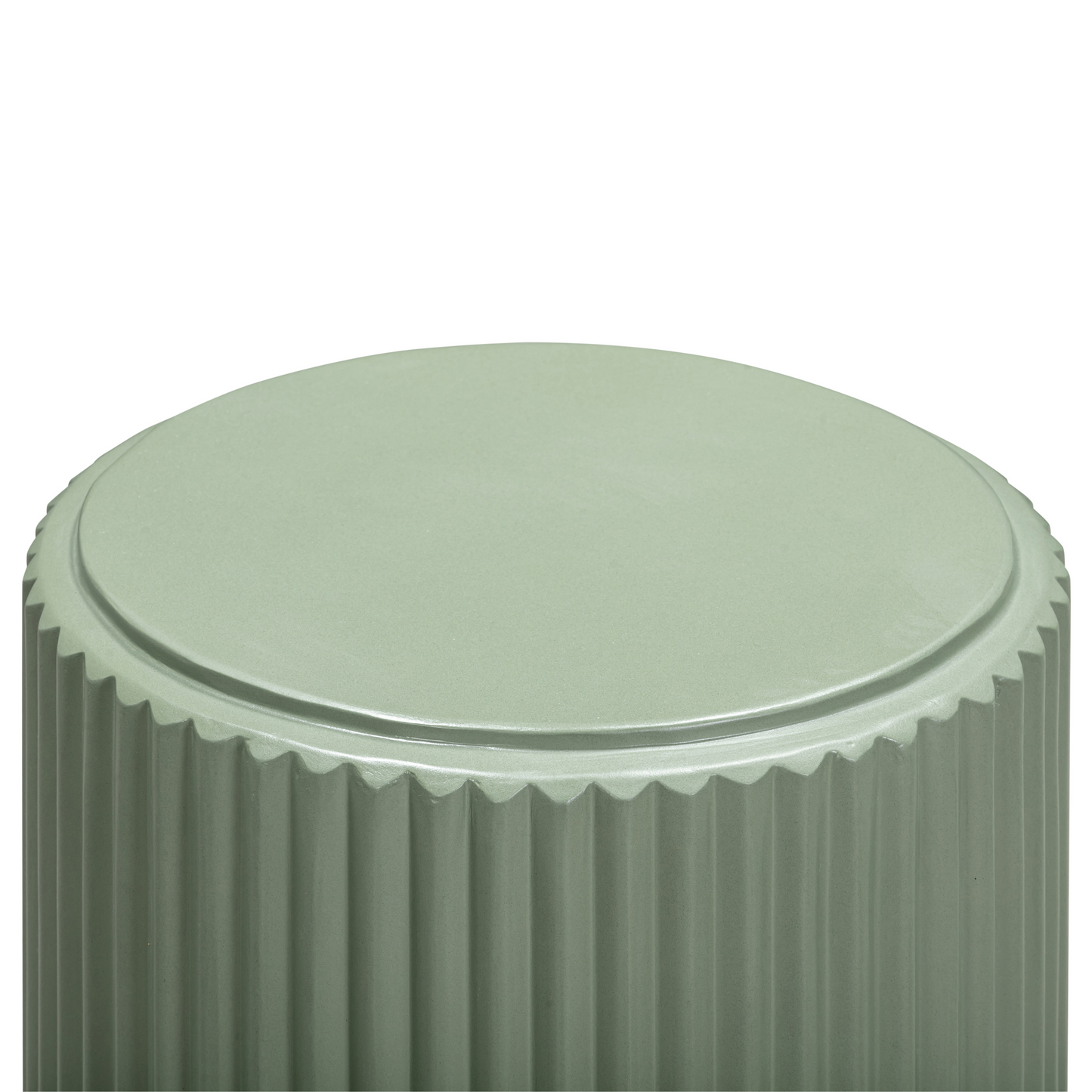 Nova Outdoor Side Table - Green Concrete