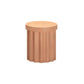 Flock Outdoor Side Table - Terracotta Concrete