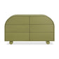 Muse 6 Drawer Chest - Olive