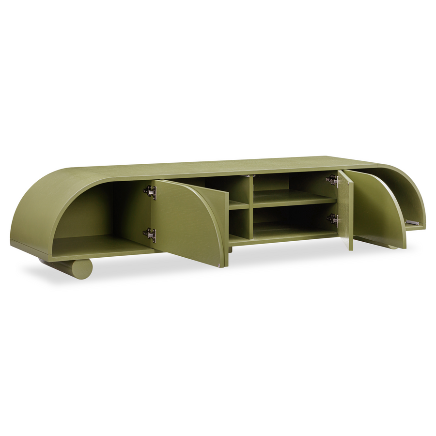 Muse Entertainment Unit 210cm - Olive