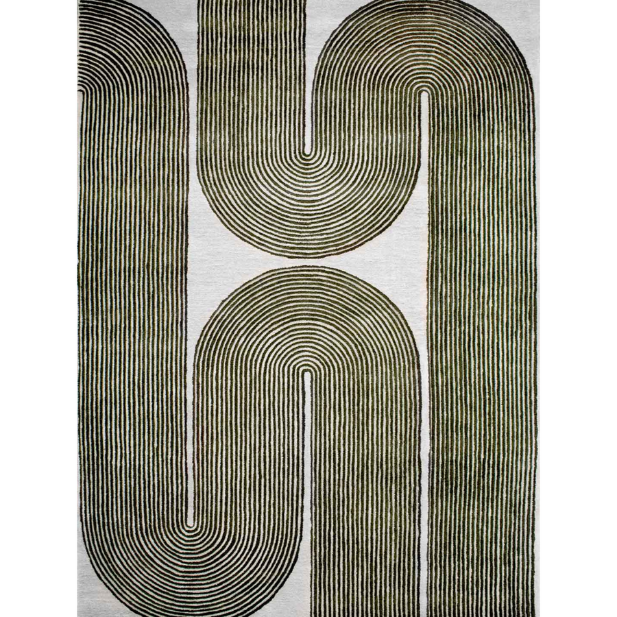 Viper Rug - Olive 250cm x 350cm