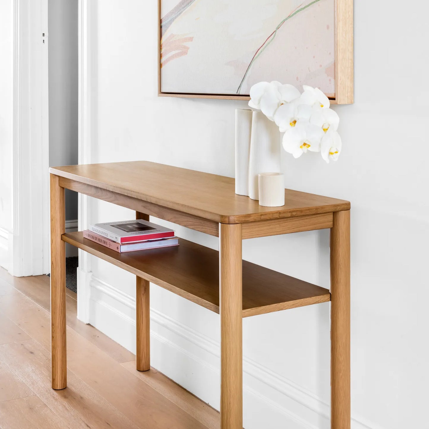 Pure Console Table - Oak