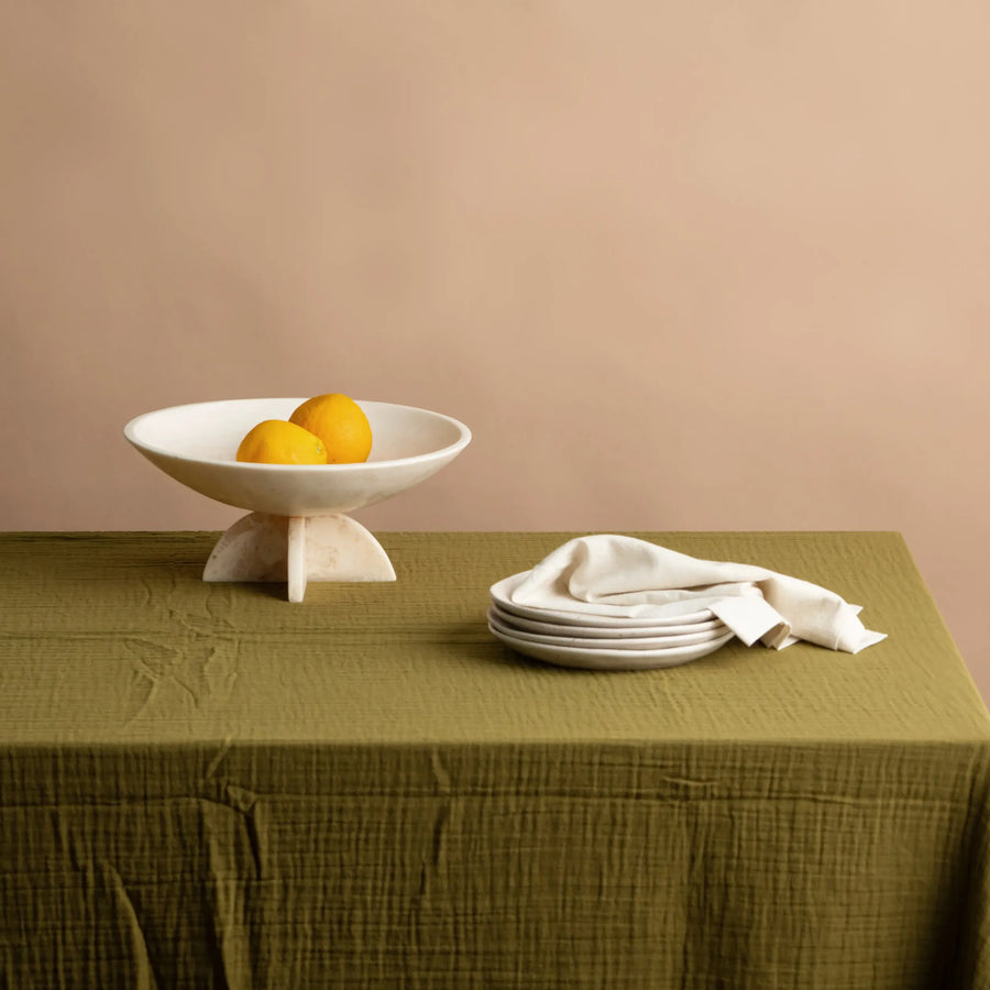 Enes Tablecloth Medium - Moss