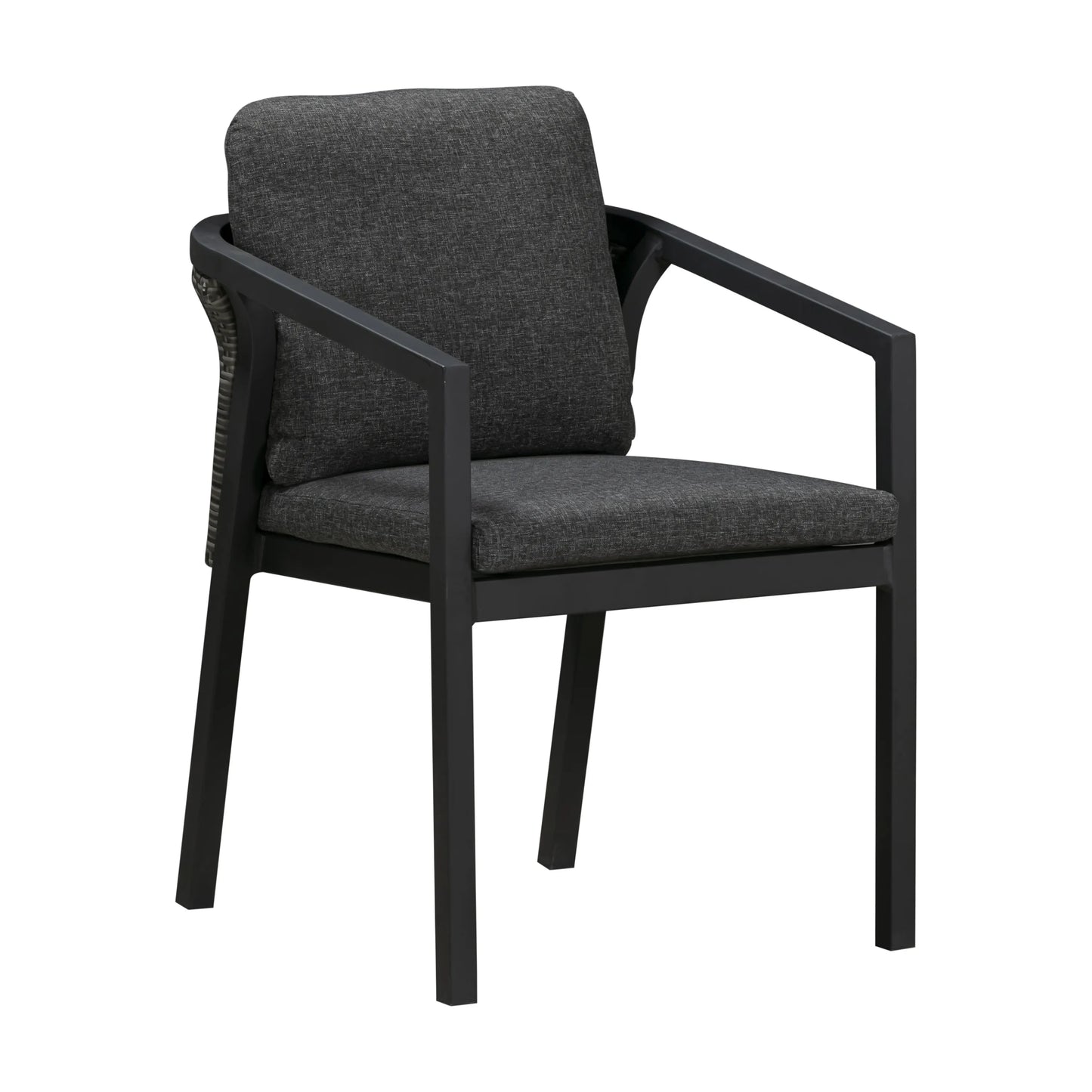 Mora Outdoor Dining Chair - Charcoal