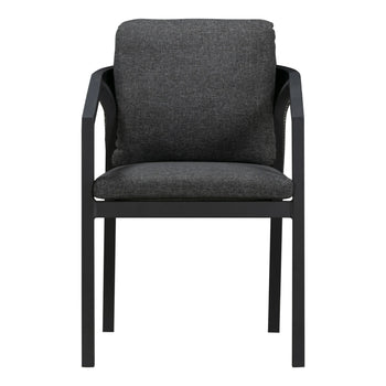 Mora Outdoor Dining Chair - Charcoal