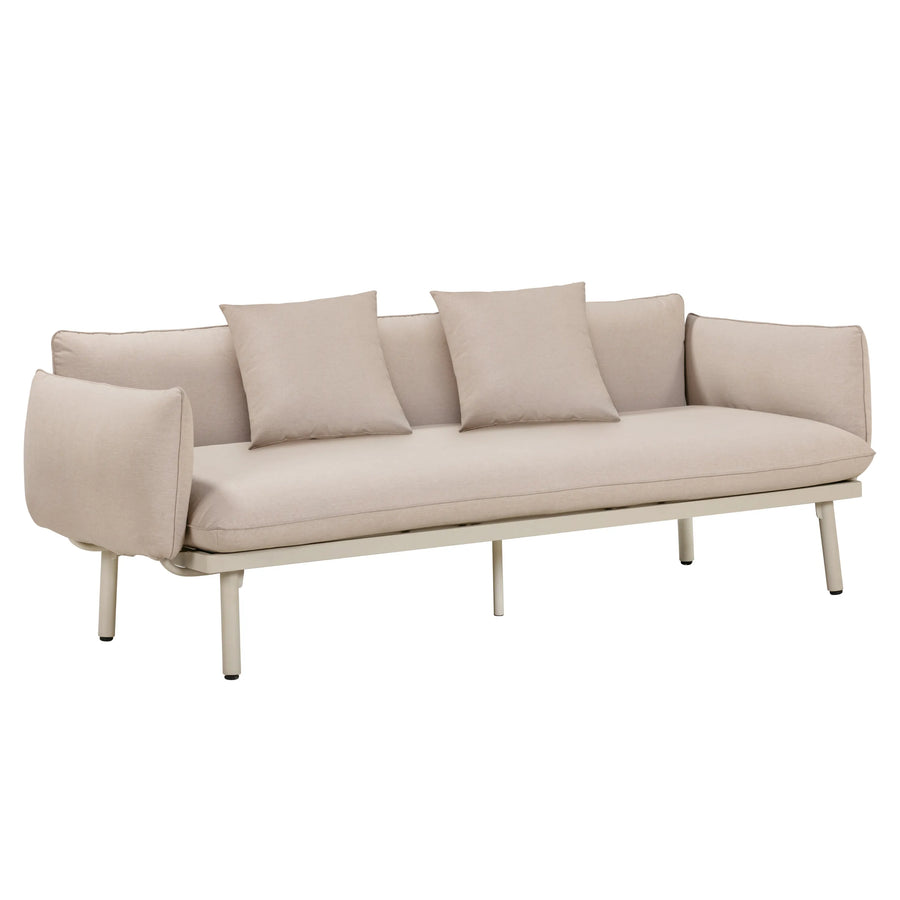 Hattie Outdoor 3 Seater Sofa - Sand